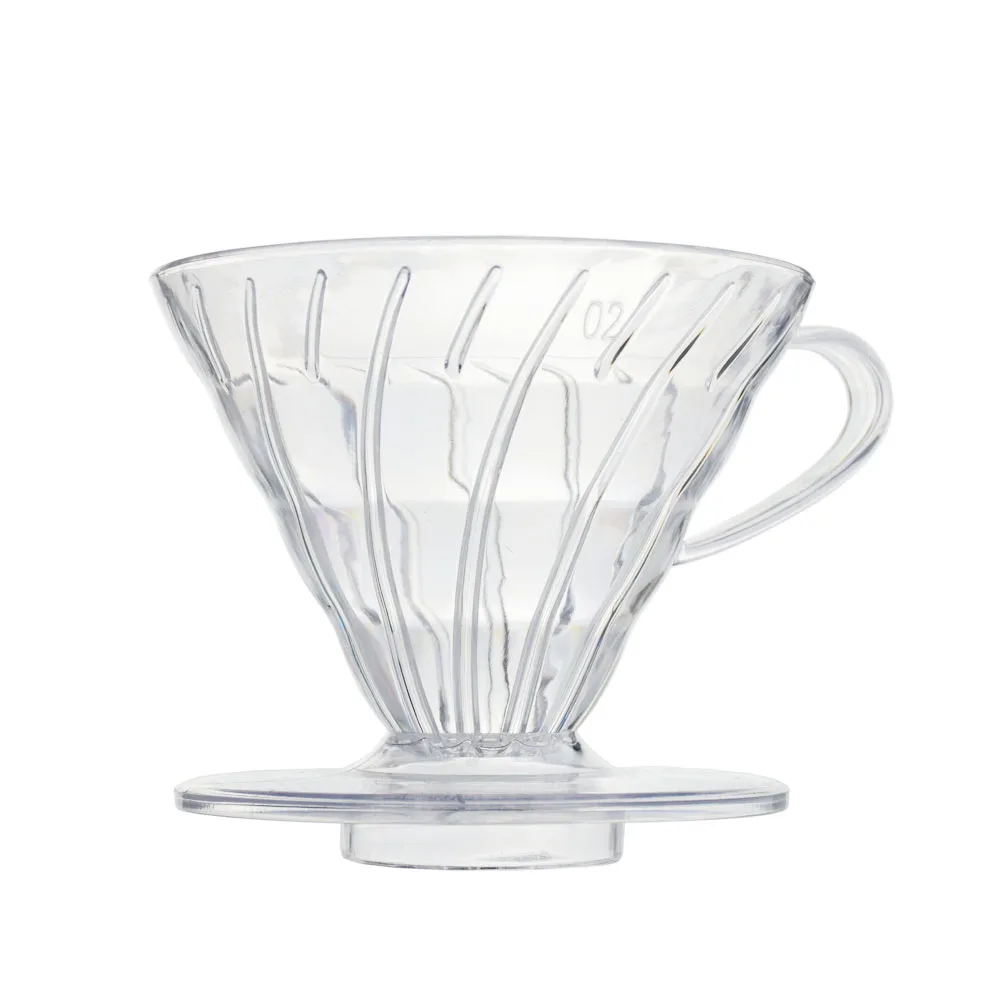 Filtro de café de resina con goteo de café para verter sobre café Barista, elaboración de 1-4 tazas