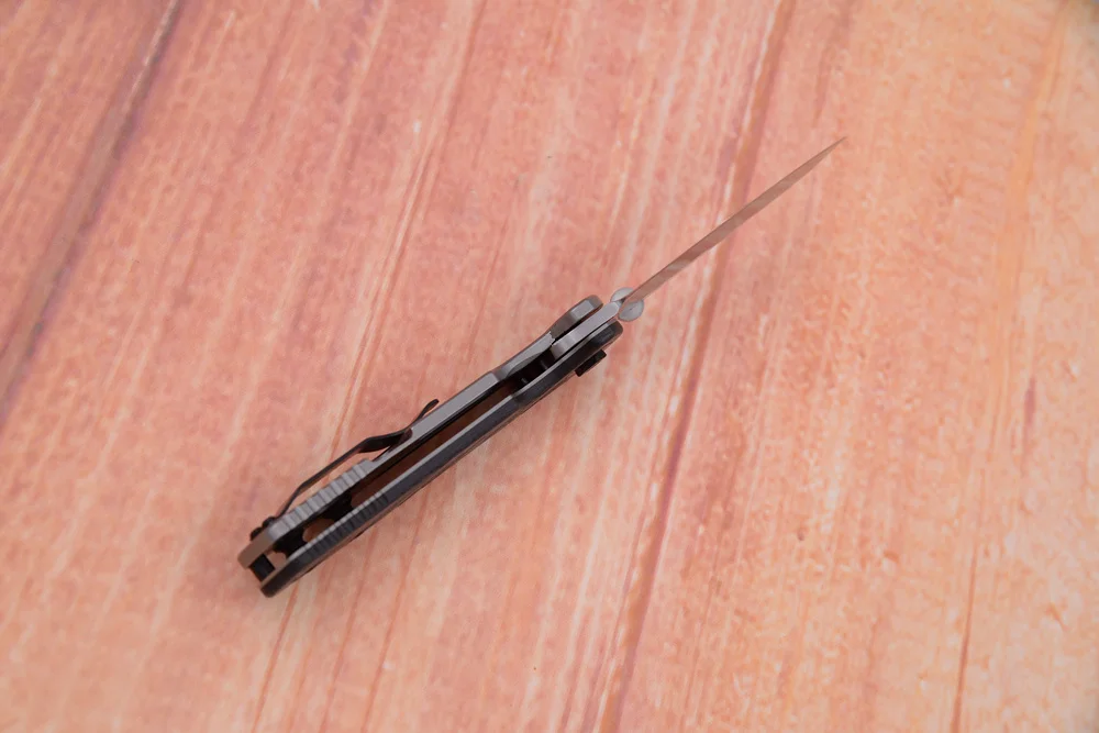 Emerson Stijl 0630CF 0630 Koolstofvezel Titanium Keramische Lagers Vouwen Mark M390 Tactische Outdoor Camping Jacht EDC Mes