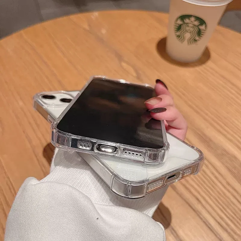 Luxury Transparent Magnetic For Magsafe Wireless Charge Cases For iPhone 15 14 13 12 11 15 Pro Max Shockproof Cover Accessories image 4