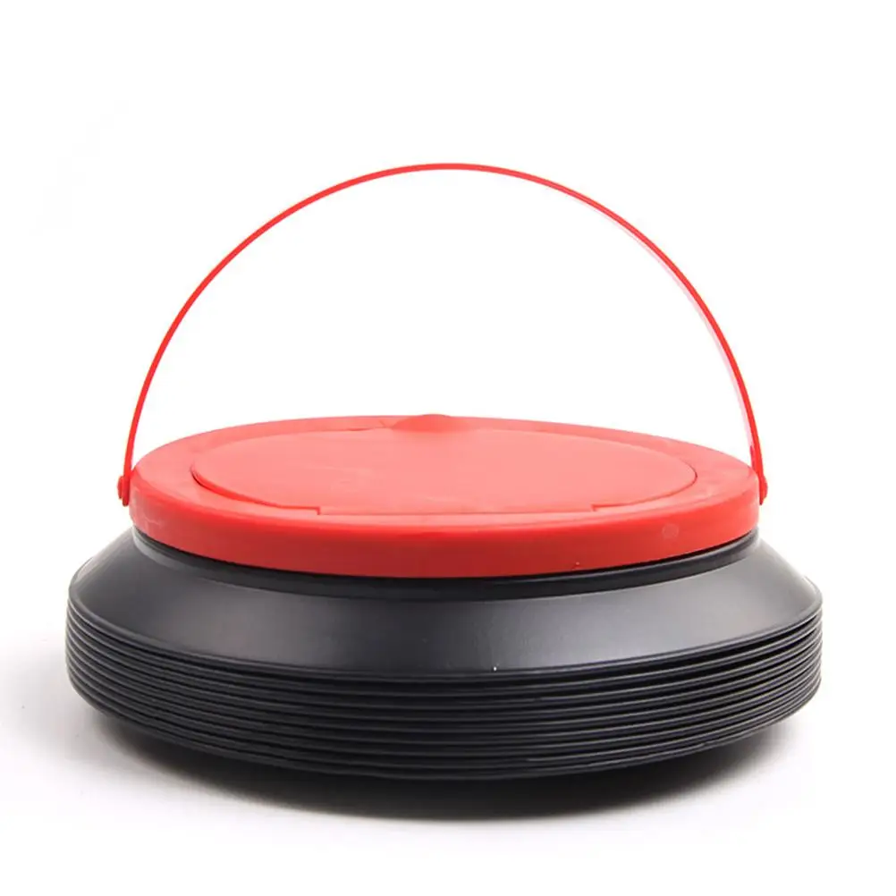 

2 Pcs Car Trash Can Collapsible Storage Bucket Bin Telescopic Foldable inside The