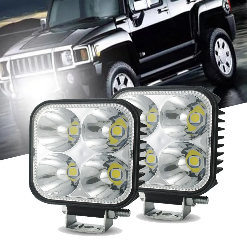 

12V LED Light Bar 20W Mini LED Work Light Off Road Spotlight for Jeep Truck 4X4 Car SUV ATV Barra LED Headlights