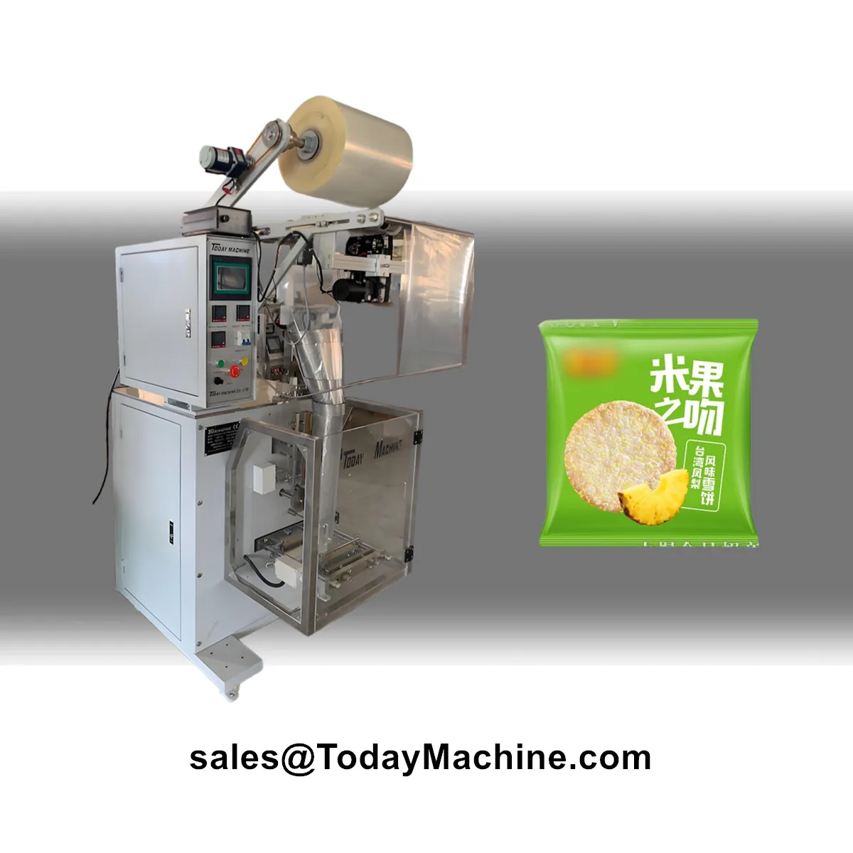 Máquina envasadora de comedero manual para bollos de hamburguesas y hamburguesas