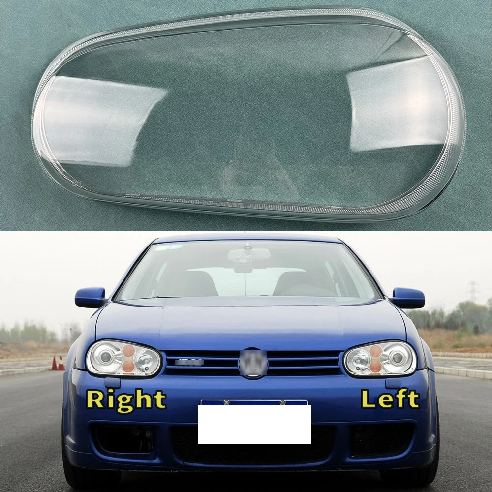 

For Volkswagen VW Golf 4 2002-2008 Front Headlamp Cover Transparent Mask Lamp Shade Headlight Shell Lens Auto Replacement Parts