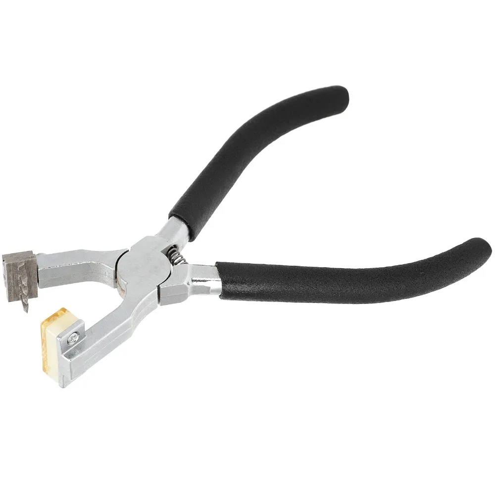 Durable 1、2 And 4 Teeth Leather Hole Punch Replaceable Silent Operation Stitching Pliers Leather Hand Tool For Saddles
