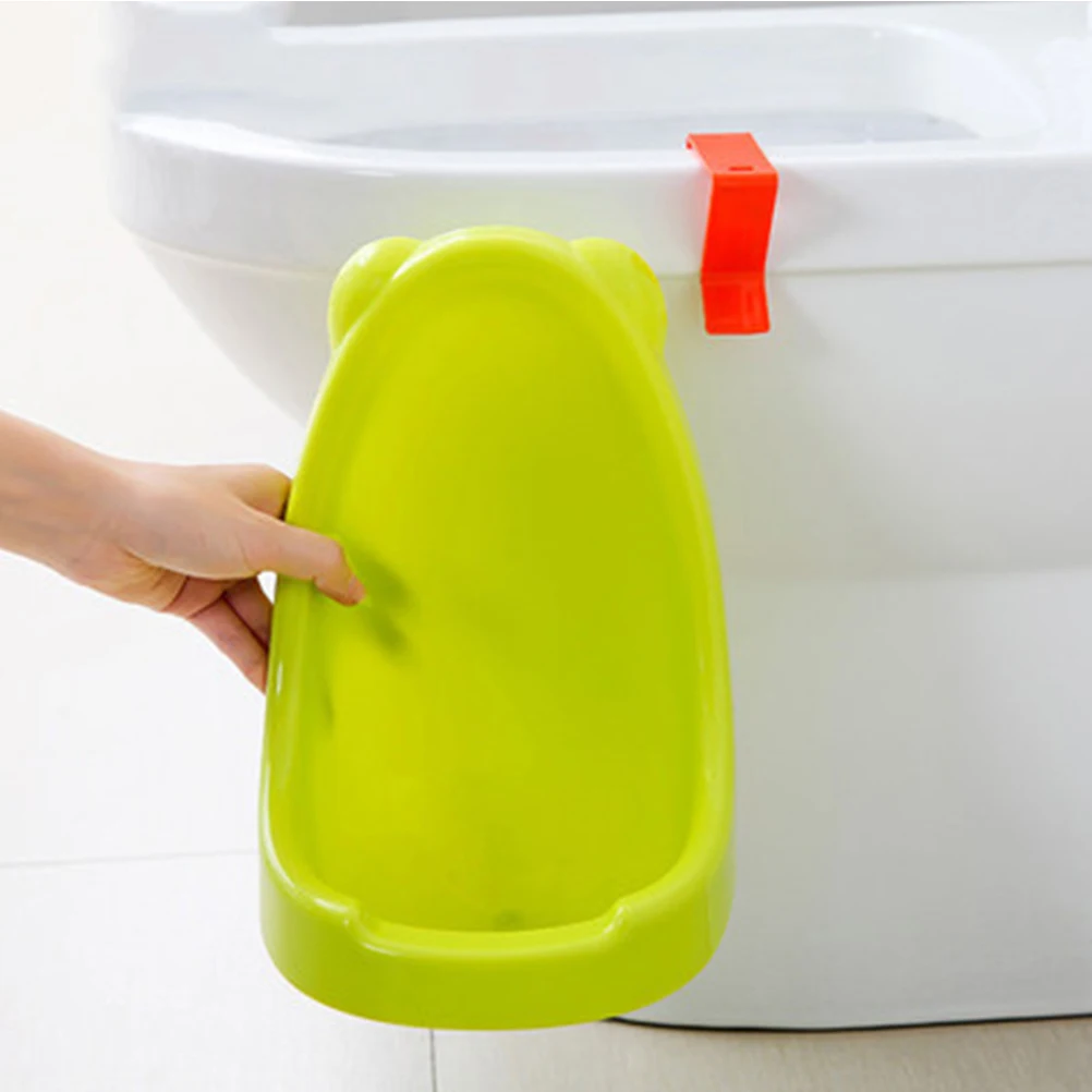 

1pc Boy Hanging Urinal Child Potty Portable Pee Stand Training Toddler Baby Boys Cartoon Design PP Material Space Saving Durable