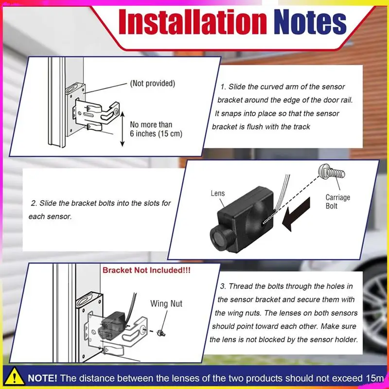 M04K Garage Door Sensor Chamberlain Garage Door Sensors Liftmaster Garage Door Opener