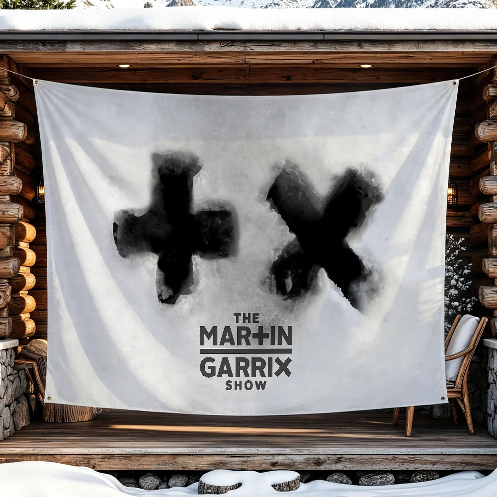DJ M-Martin flag For Living Room Home Dorm Decor Wall Outdoor Camping Party Banner Gifts
