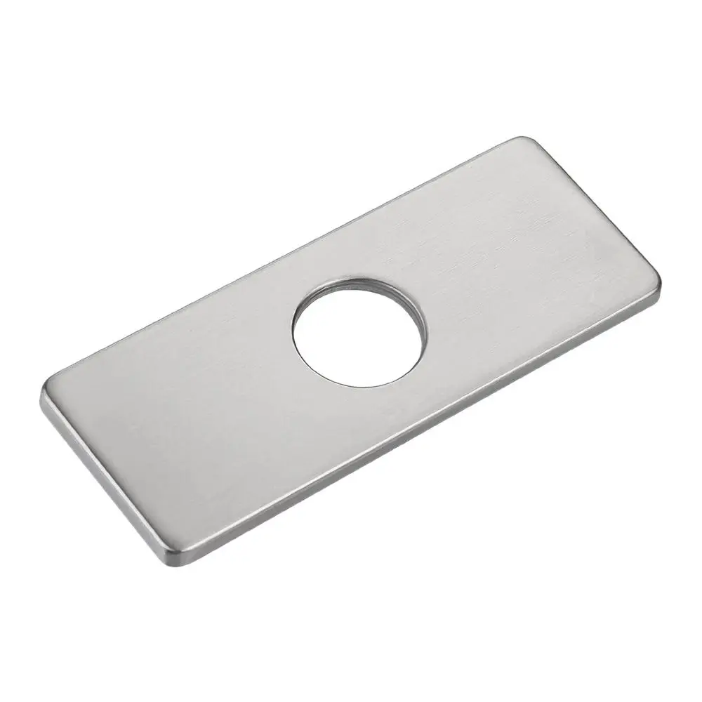 Decorative Plate Sink Base Faucet Deck Plate Faucet Plate Hole Cover Bathroom Faucet Escutcheon Plate Tap Cover Deck Plate