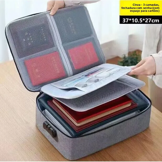 bolsa-de-viagem-para-passaporte-organizador-de-documentos-porta-cartoes-de-identidade-familiar-a-prova-d'Agua-bolsa-de-arm
