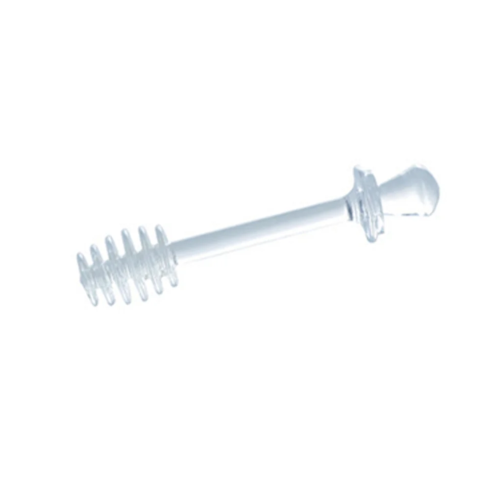 

200ml Transparent Acrylic Bee Honey Pot with Glass Lid and Dipper Set Clear Honey Pot Clear Jars Jar and Dipper Set