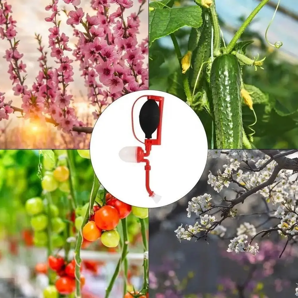 Manual Powder Sprayer Portable Tomato Pollinator Professional Agricultural Pollinators Flower Pollinator Tool