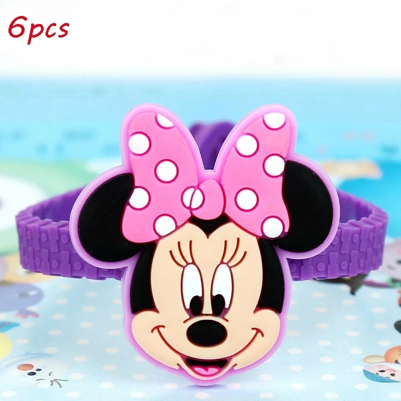 Mickey Minnie Mouse Party Gift 18.5cm Bracelet for Birthday Party Supplies Gifts Guests Favors Dinosaur Bracelet Lovers Gifts