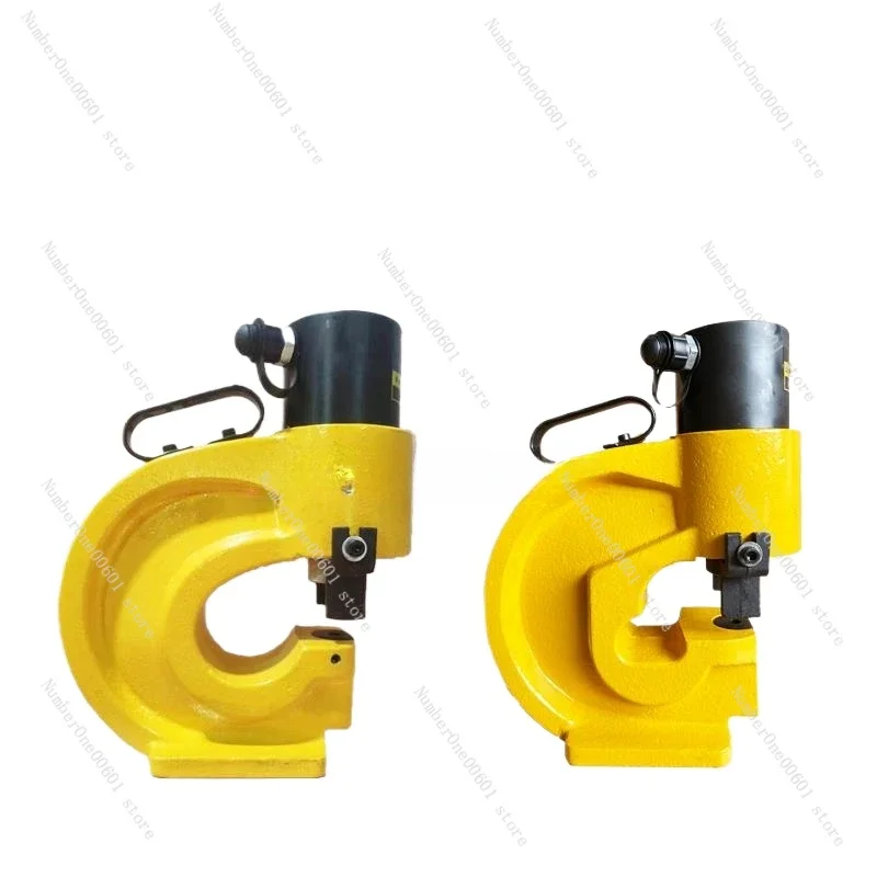 Electric hydraulic punching machine 60 angle steel angle iron punching, copper and aluminum channel steel punching steel plate