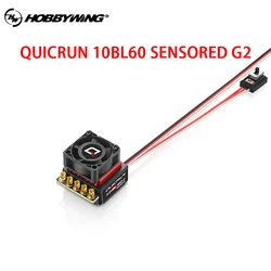 Original Hobbywing QuicRun 10BL60 SENSORED G2 Sensored Brushless ESC for 1/10 RC Racing Car
