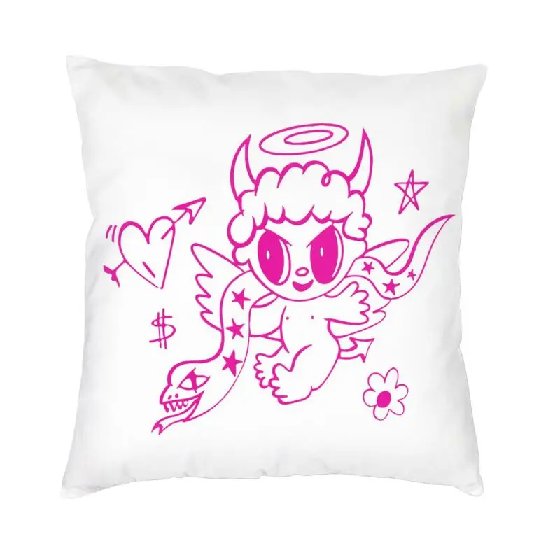 Sirena Karol G Music Pillow Decor Home Fashion Reggae Ainger Cushion Decoration Salon Square Pillowcase
