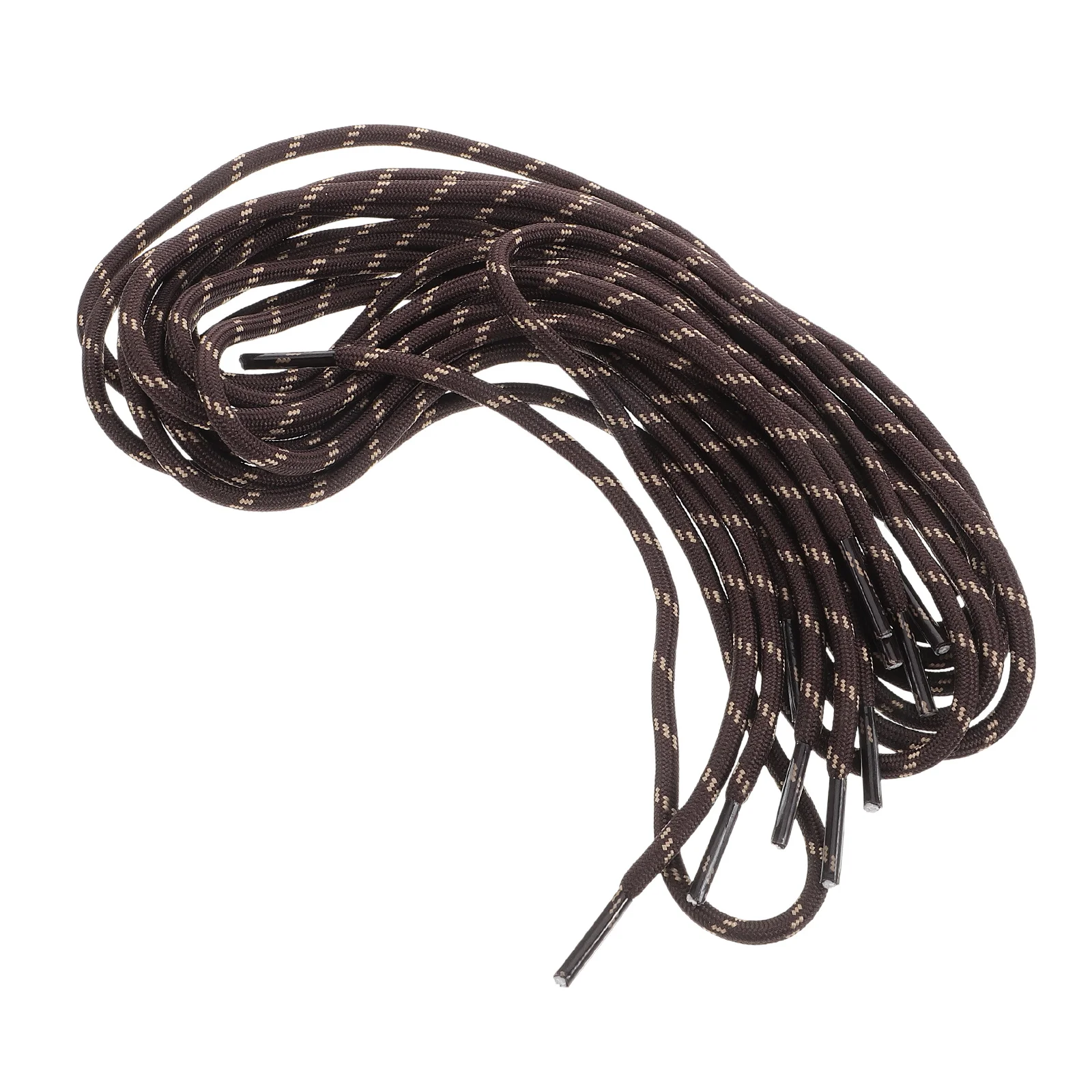 

3 пары круглых шнурков, прочные шнурки для обуви, шнур для шляпы, для пеших прогулок, рабочие ботинки, брюки, замена поясного ремня