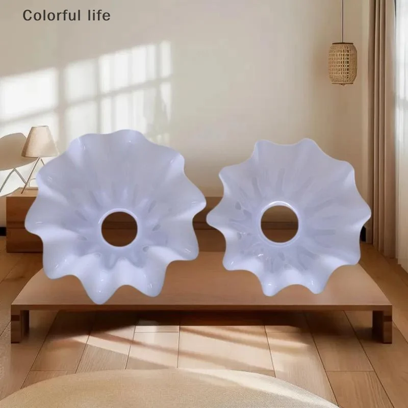 

1 шт. DIY настенный подвесной светильник для ночного поетания, замена E27, пластиковый колокольчик, лампа для орхидеи, экран, подвесное осветительное оборудование, детали стола