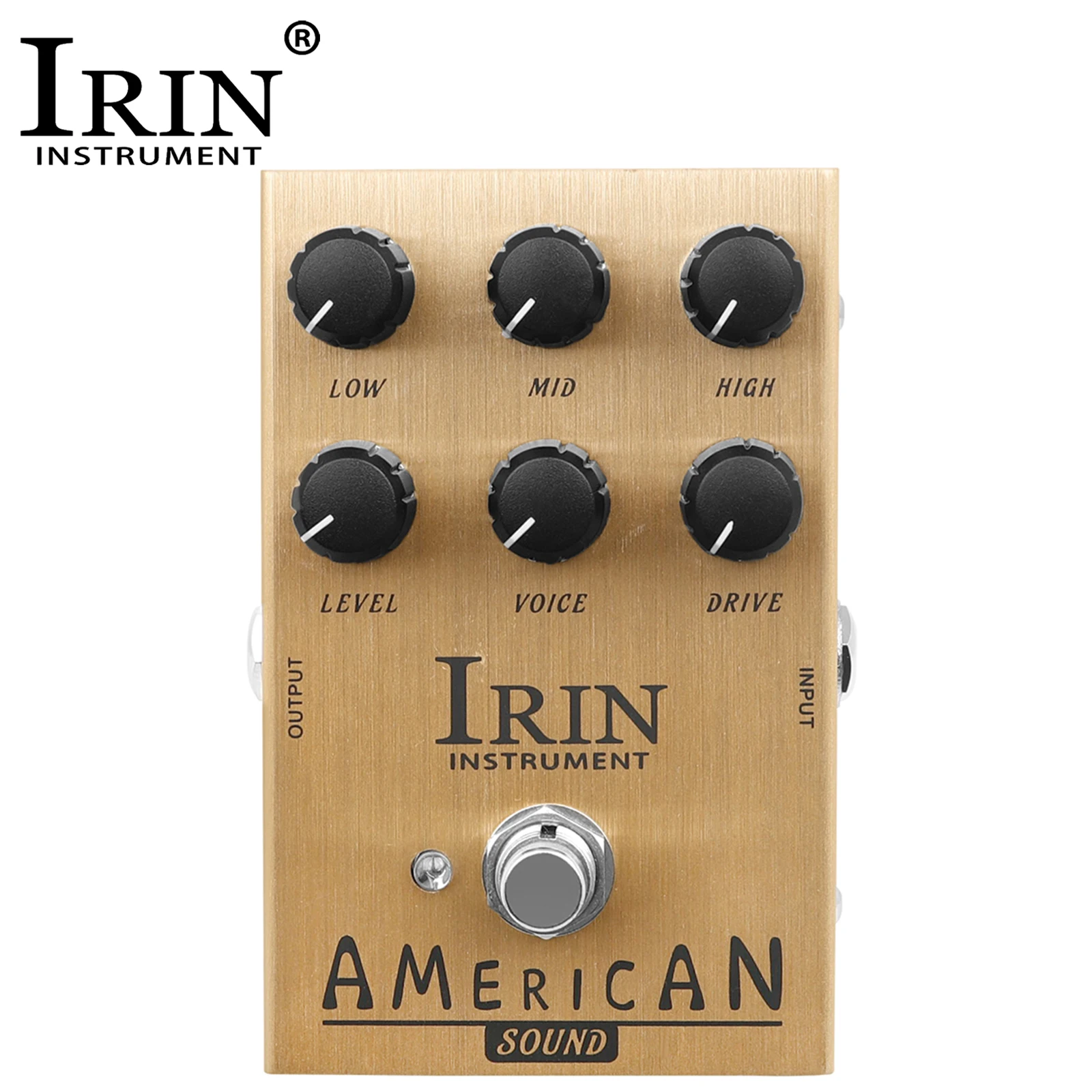 IRIN Electric Guitar Effect Pedal AN-34 AMERICAN SOUND Overdriv Pedal Analog Simulation 57 Deluxe Amplifier Pedals True Bypass