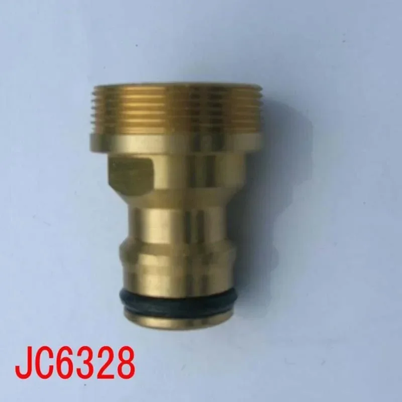 Copper Hose Quick Connector Double-side Thread Basin Nipper Connectors Water Pipe Connector Garden Fitting
