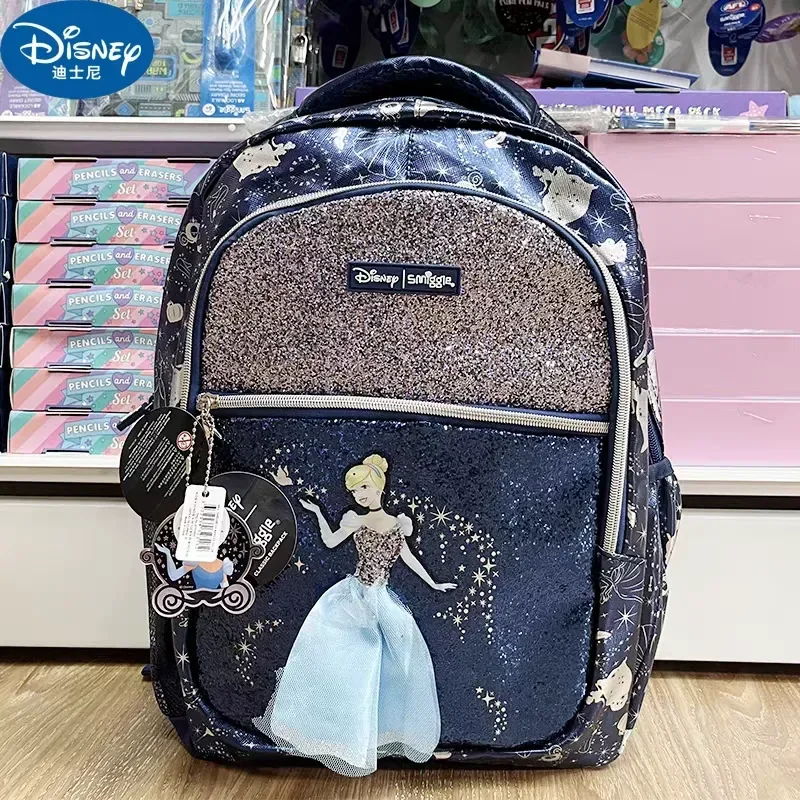 Oryginalna Disney Australia Smiggle Kopciuszek tornister szkolne artykuły papiernicze piórnik studencki torba na drugie śniadanie plecak szkolny