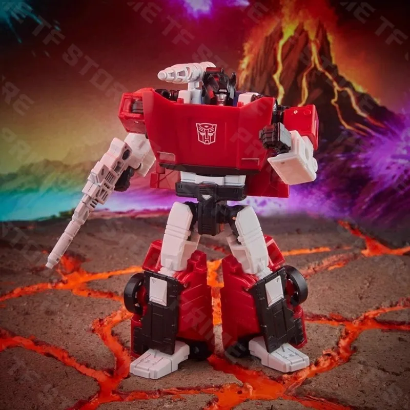 Figura de Anime Coleccionable Original de Hasbro, Transformers: Guerra por Cybertron, Maximal Skywarp y Sideswipe, Clase Deluxe