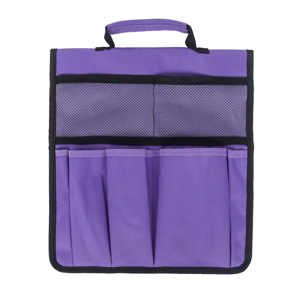 Organize Your Gardening Tools with this For Seat Storage Handbag Oxford Cloth Multiple Pockets Portable Design Green Color