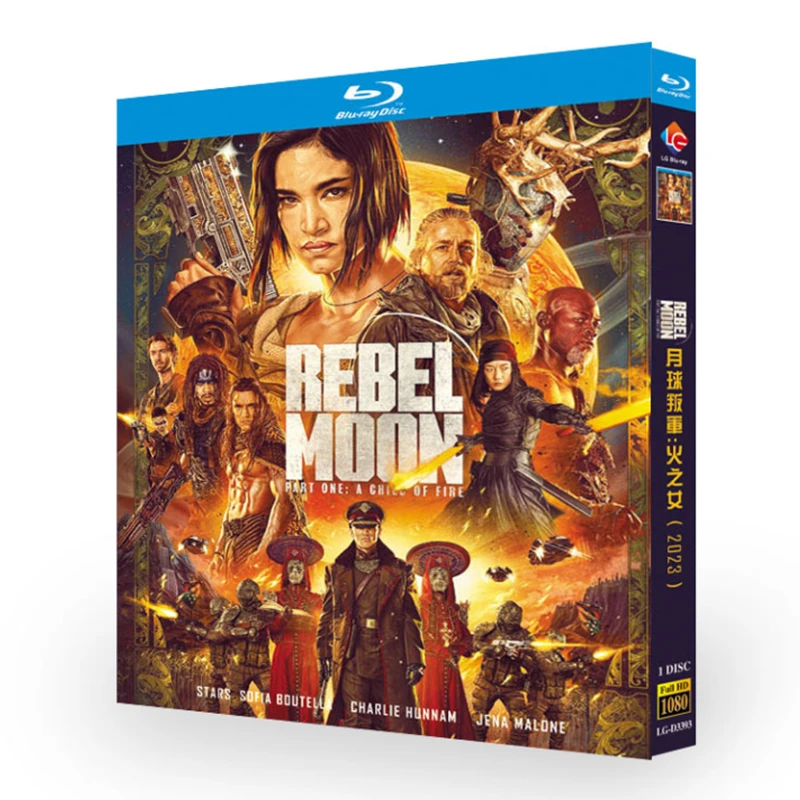 

Rebel Moon A Child of Fire 2023 Blu ray Disc