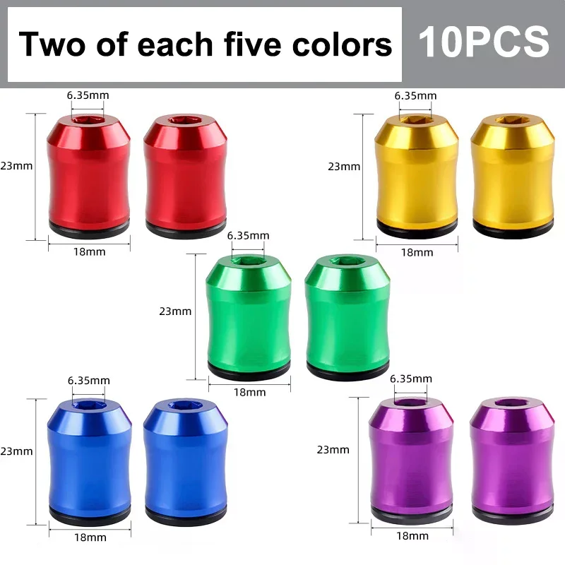 

Магничиватель из алюминиевого сплава с хвостовиком 6,35 мм в одной упаковке, магнитное кольцо для отверток