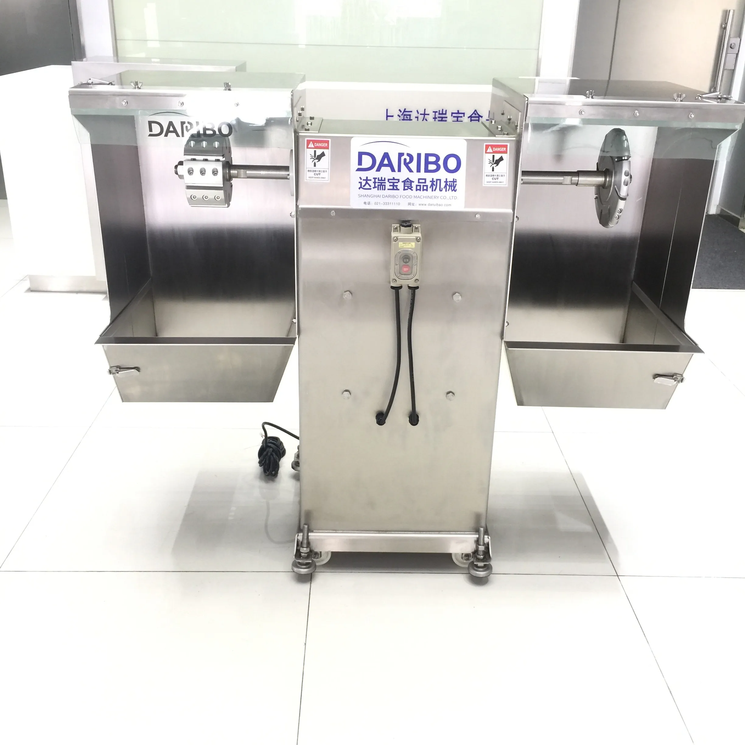 Factory Price Frozen Fish Skin Skinner -18 Tuna Processing Machine