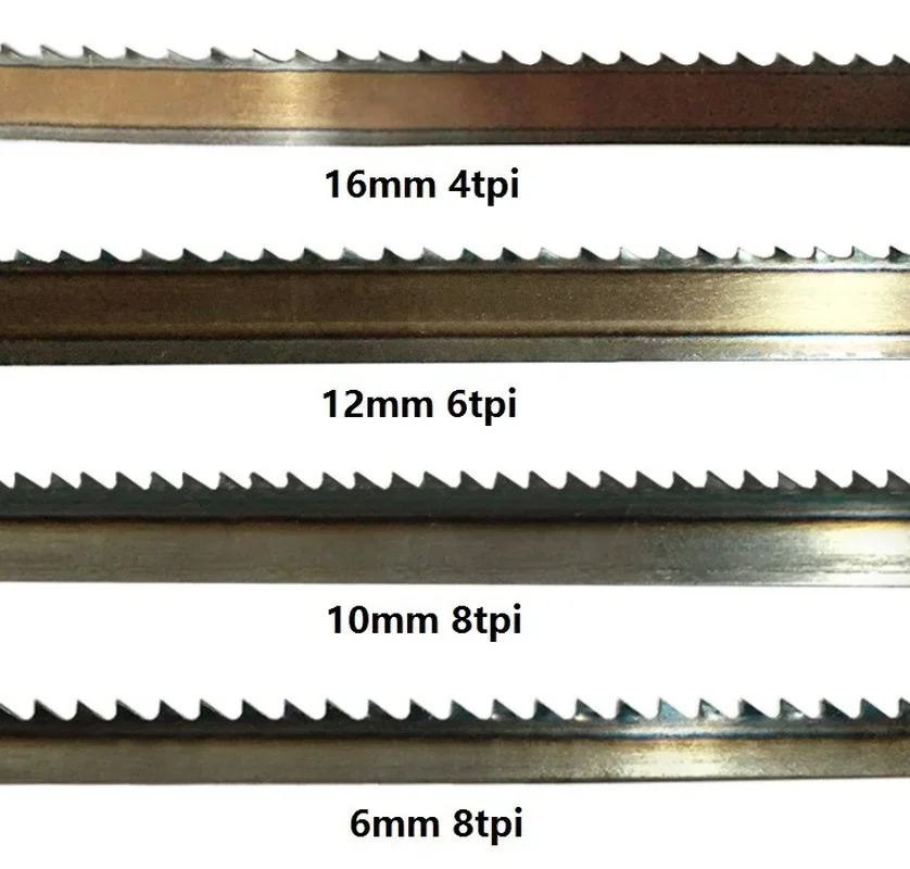 Groothandel 4 Stuks 3340*10*0.63 * 8tpi Hoge Carbon Stalen Band Zaagbladen Voor Het Snijden Van Hout Fabrikant Verkoop