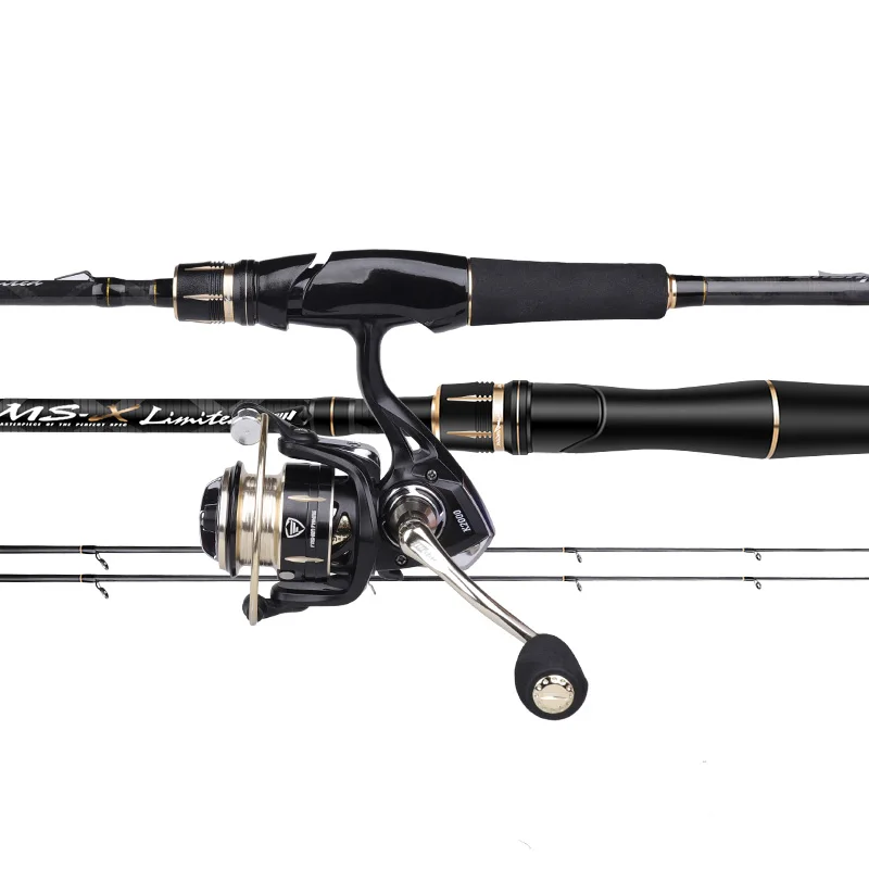 Histar MS-X Spinning Rod Combo Fast Action 12KG Drag Power Crossline Tech High Carbon Fishing Pole & K Series Wheel Set