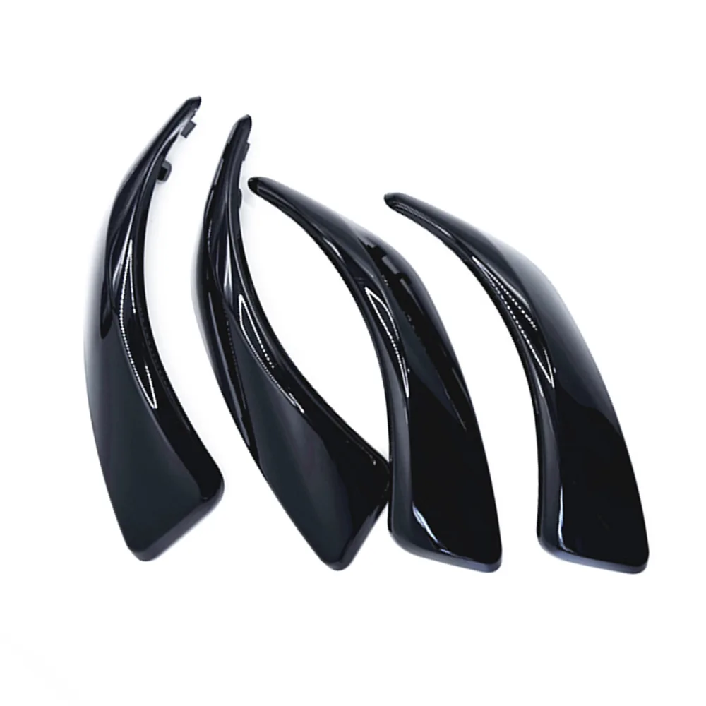 ABS Black Car Styling Interior Door Handle Pull Doorknob Panel  Cover Trim For BMW 1 2 Series F20 F21 F22 F23 2012-2017