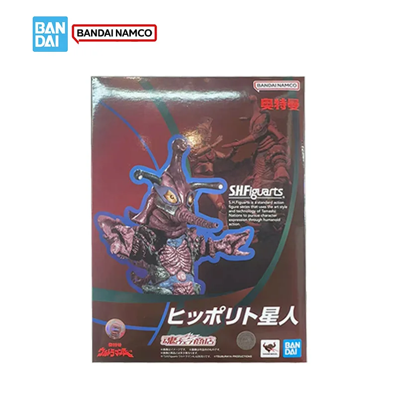 Bandai оригинальная фигурка Ultraman Ace, комплект модели аниме, фигурки SHF Alien Hipporit, коллекция экшн-фигурок, модель игрушки, подарки