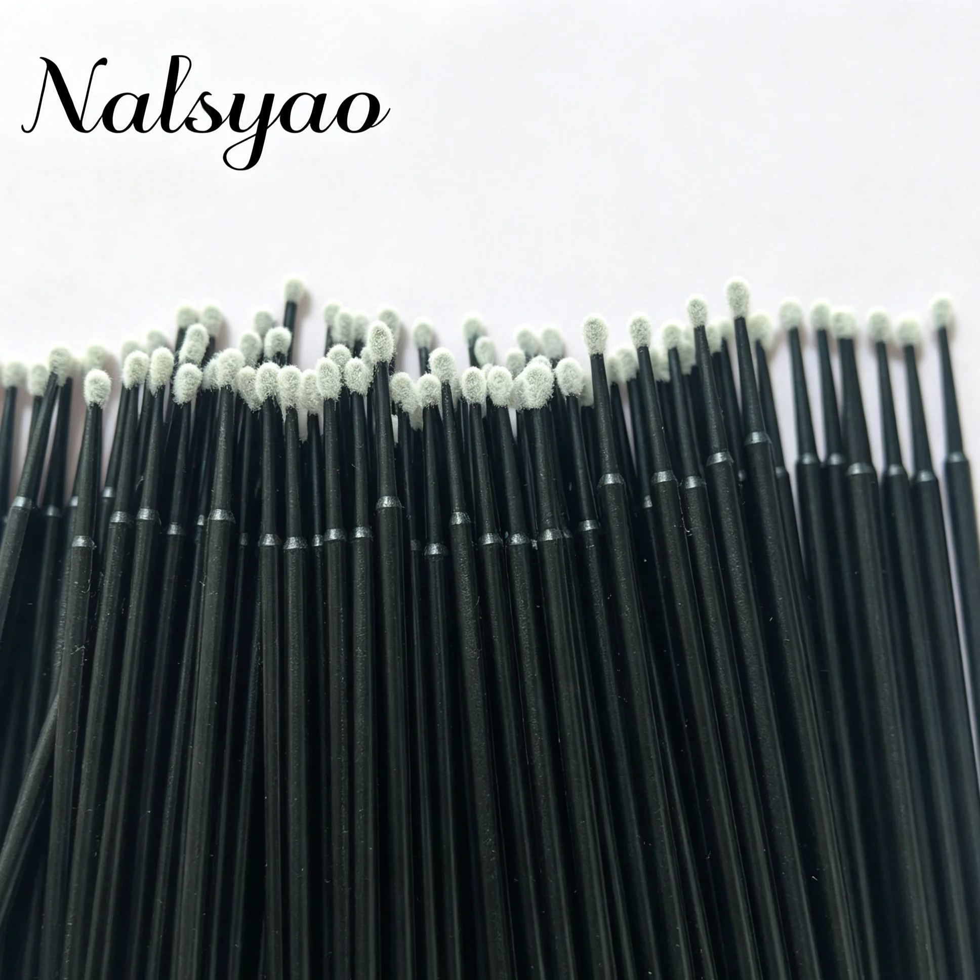 100pcs Disposable MicroBrush Eyelashes Extension Individual Lash Removing Swab Micro Brush for Eyelash Tools