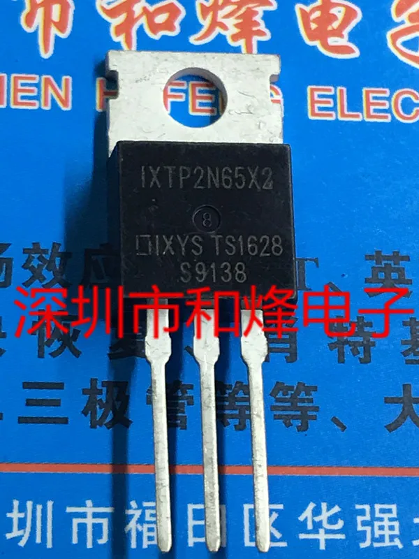 5PCS-10PCS IXTP2N65X2 TO-220 650V 2A บนสต็อกใหม่และ Origjnal