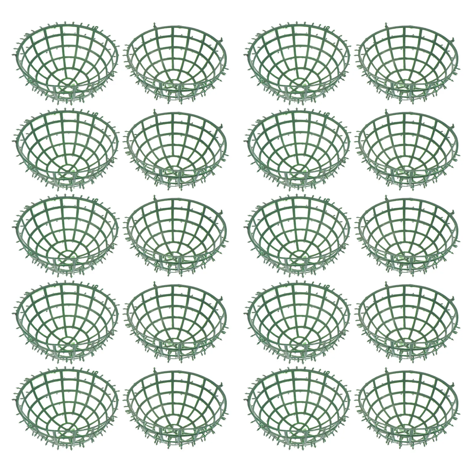 10Pcs Eco Friendly Flower Ball Frame Sturdy Breathable Round Rack for Wedding Supplies Festival Decor Floral Arranging Shelf