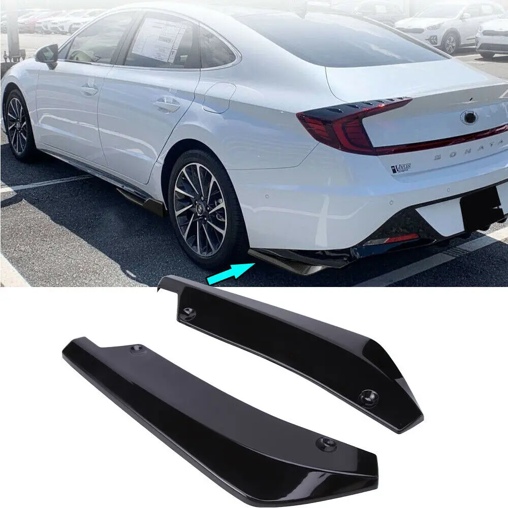 LAICY For Hyundai Sonata 2000-2022 Car Rear Bumper Splitter Diffuser Canard Wrap Spoiler Side Fender Skirt Lip Chin Body