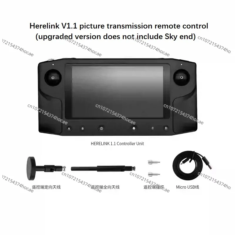 Newest Hex Herelink 1.1 Remote controller QGC  mavlink support ArduPilot PX4 Airunit wireless digital transmission system HDMI