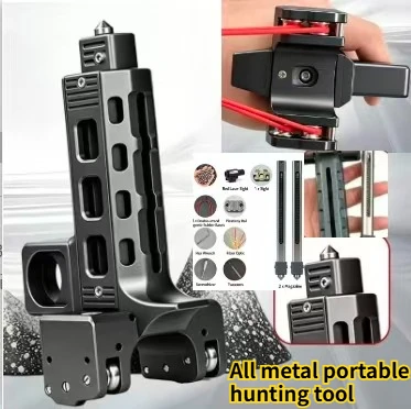 CNC All Metal Outdoor Portable High-precision Hunting Equipment Set with Automatic Loading and Rapid Firing EDC Tool