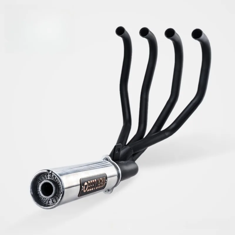 Full Size Custom Motorcycle Exhaust PipeRS Classic CBX400 Modified Full-section Exhaust Pipe Classic BEET-Musan Integrated Retro