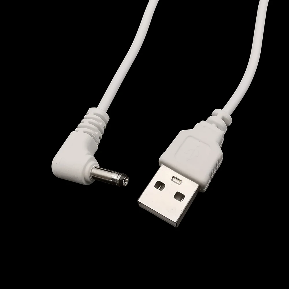 1/5Pcs Type-A USB to 3.5x1.35mm Male Plug Charger Power Cable Connector for Small Fan Speaker Router LED Light