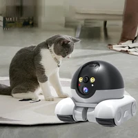 Caméra robot à double objectif WIFI, surveillance à double écran, 1080P HD, caméra de sécurité AI, suivi automatique, surveillance des bébés et des animaux de compagnie 2