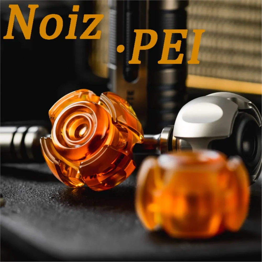 LAUTIE PEI Cnano-Material transparente EDC Noiz C Nano clásico Fidget Spinner, límite elástico de 299 piezas