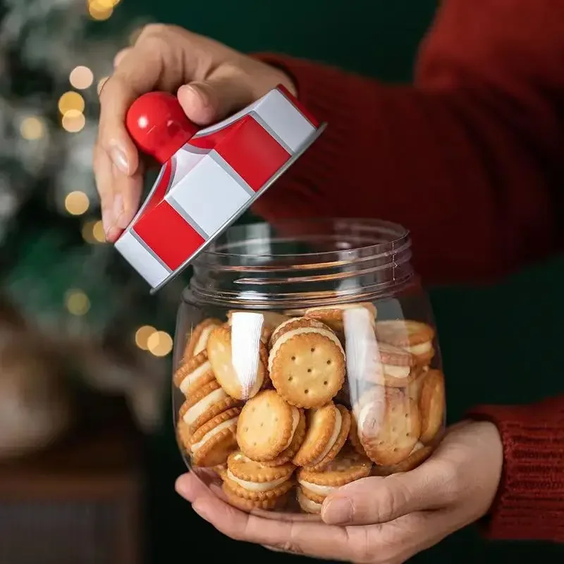 Transparent Gift Jar for Snacks, Baking, Milk Dates, Cookies, Puff Pastry & Storage