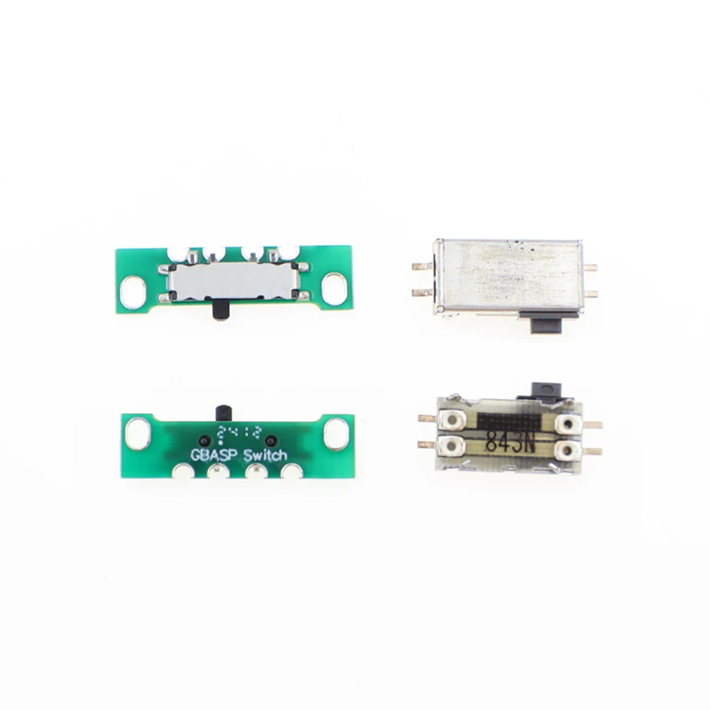 Motherboard Micro Power Switch, Volume Switch,Buttons, Speaker, Capacitors, Inductor , Charging Port For GBA SP Console - view 2