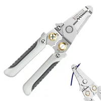 Crimper Cable Cutter Adjustable Automatic Wire Stripper Multifunctional Stripping Crimping Pliers Terminal Hand Tool