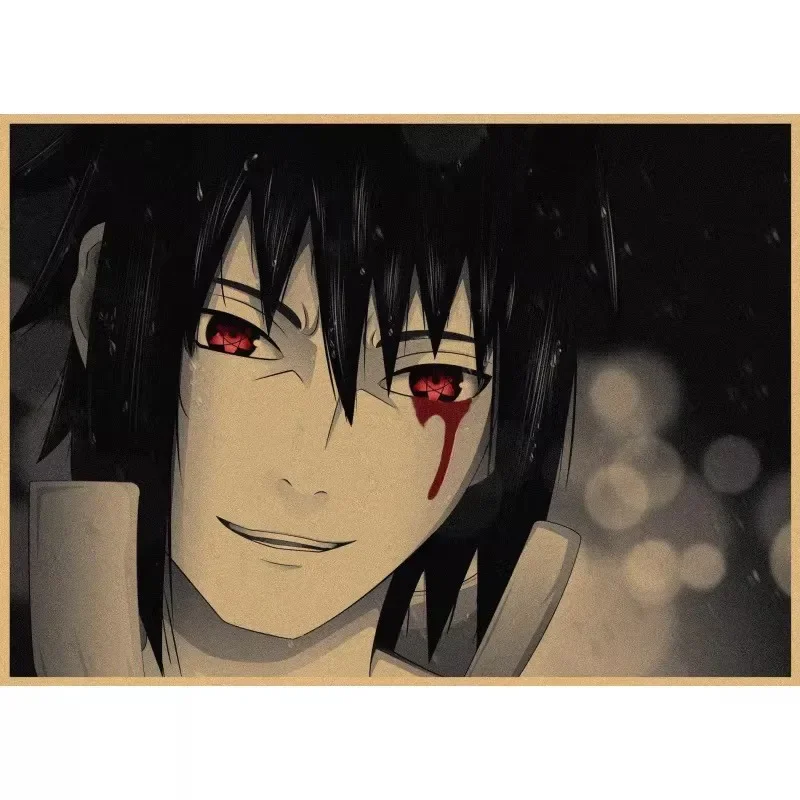1PC  frameless canvas paintings,Japanese Anime Surrounding Naruto Large Size Canvas Poster Suitable for Home Bedroom Background