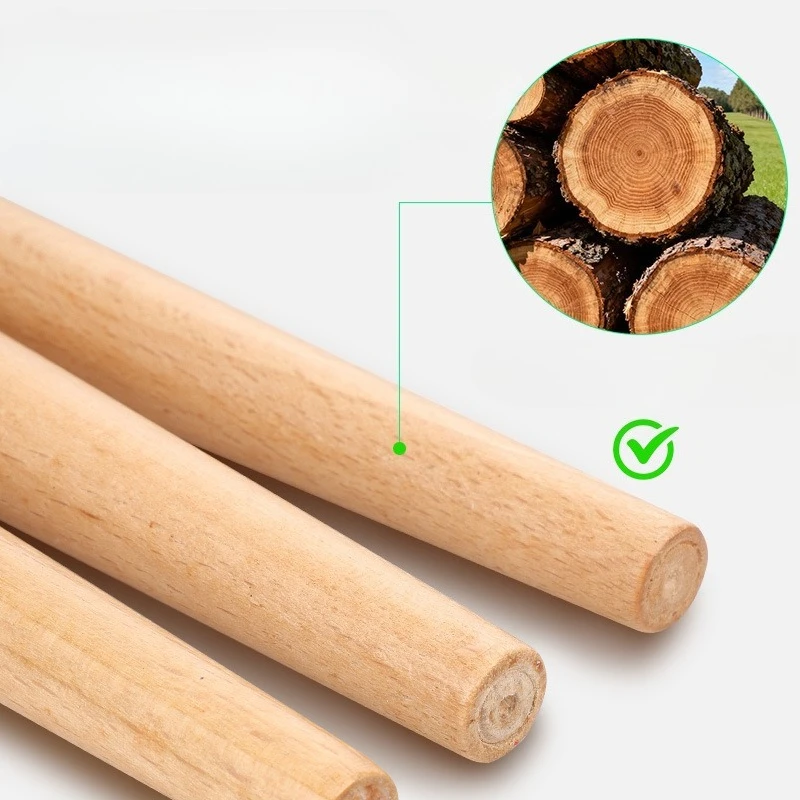 Wood Mandrel Stick Tool for Finger Ring Jewelry Making and Rings Forming Polishing for Jeweler
