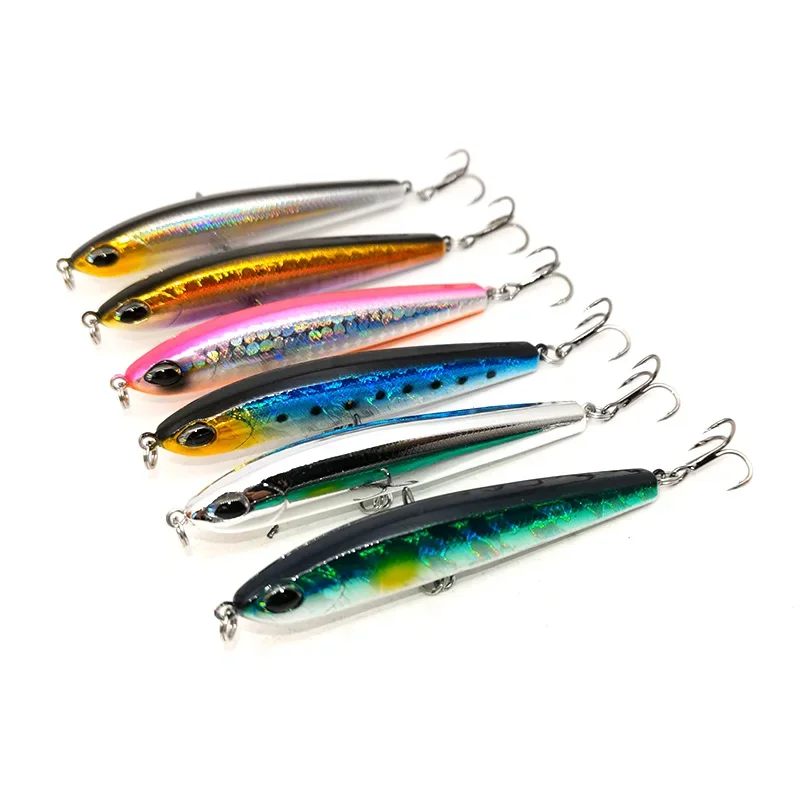 New High Quality Thrill Stick Fishing Lure 7cm 8.5g Sinking Pencil Long casting Shad Minnow Artificial Bait Pike Lures Tackle