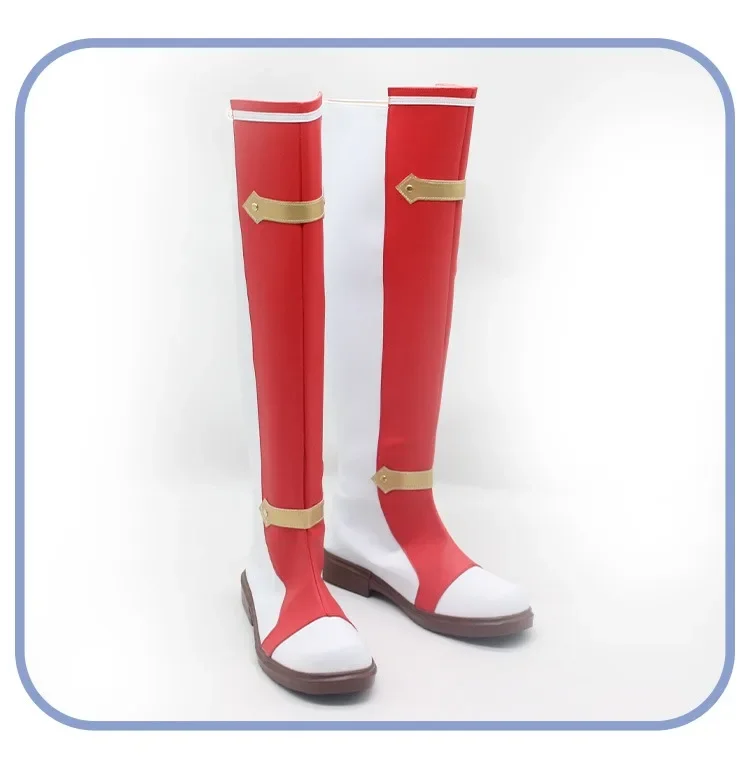 ليلينا تأثيري أحذية بولي أحذية أحذية من الجلد هالوين كرنفال الأحذية أنيمي اكسسوارات تأثيري الدعامة مخصص #4